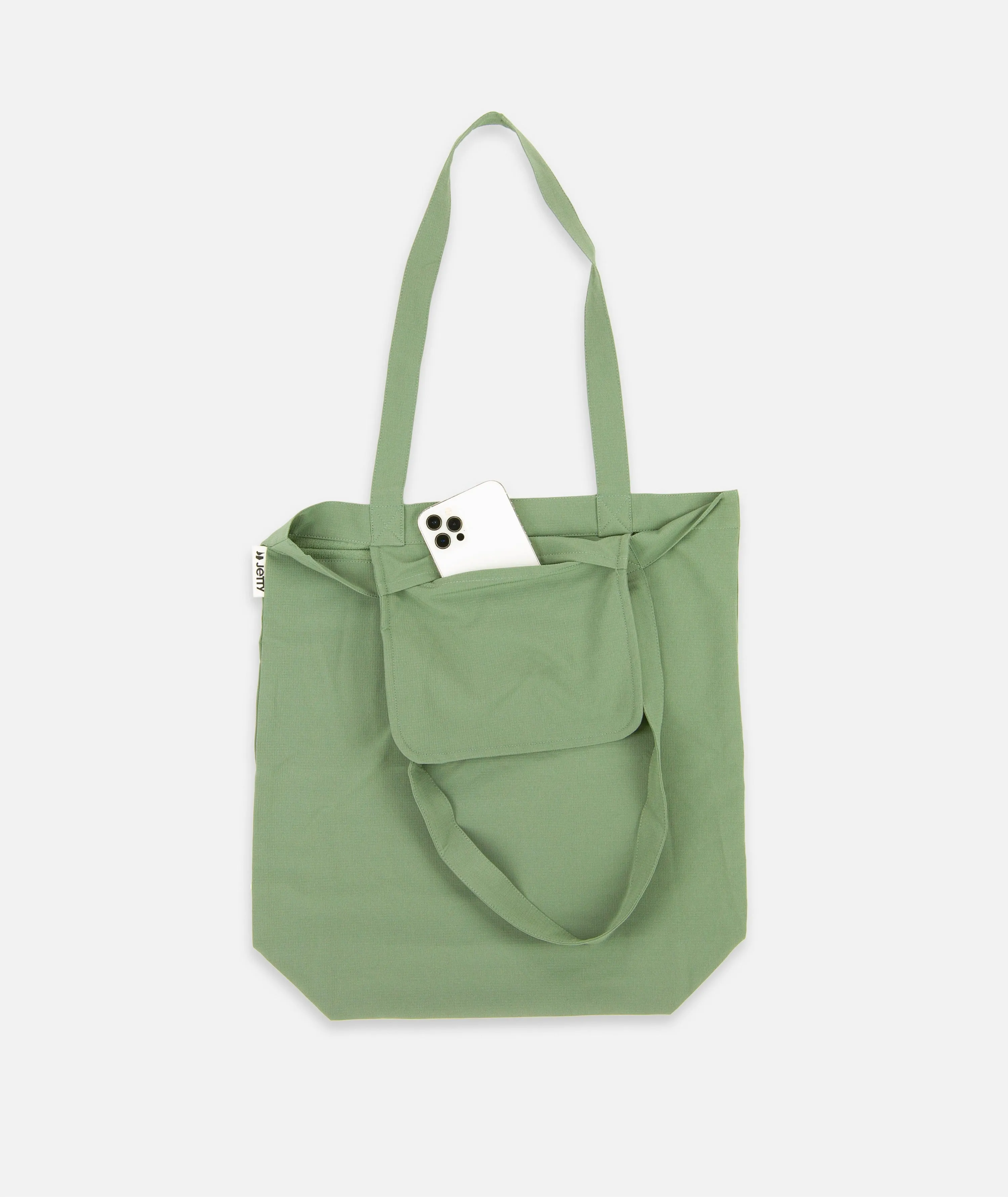 Ripstop Pocket Tote - Agave