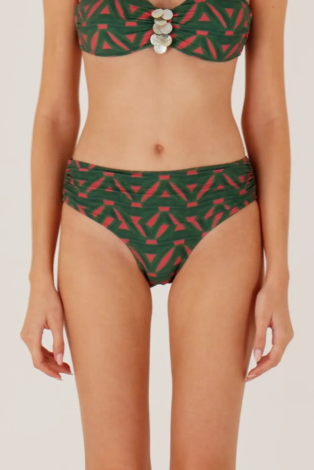 Ruched Bikini Bottom Troyes