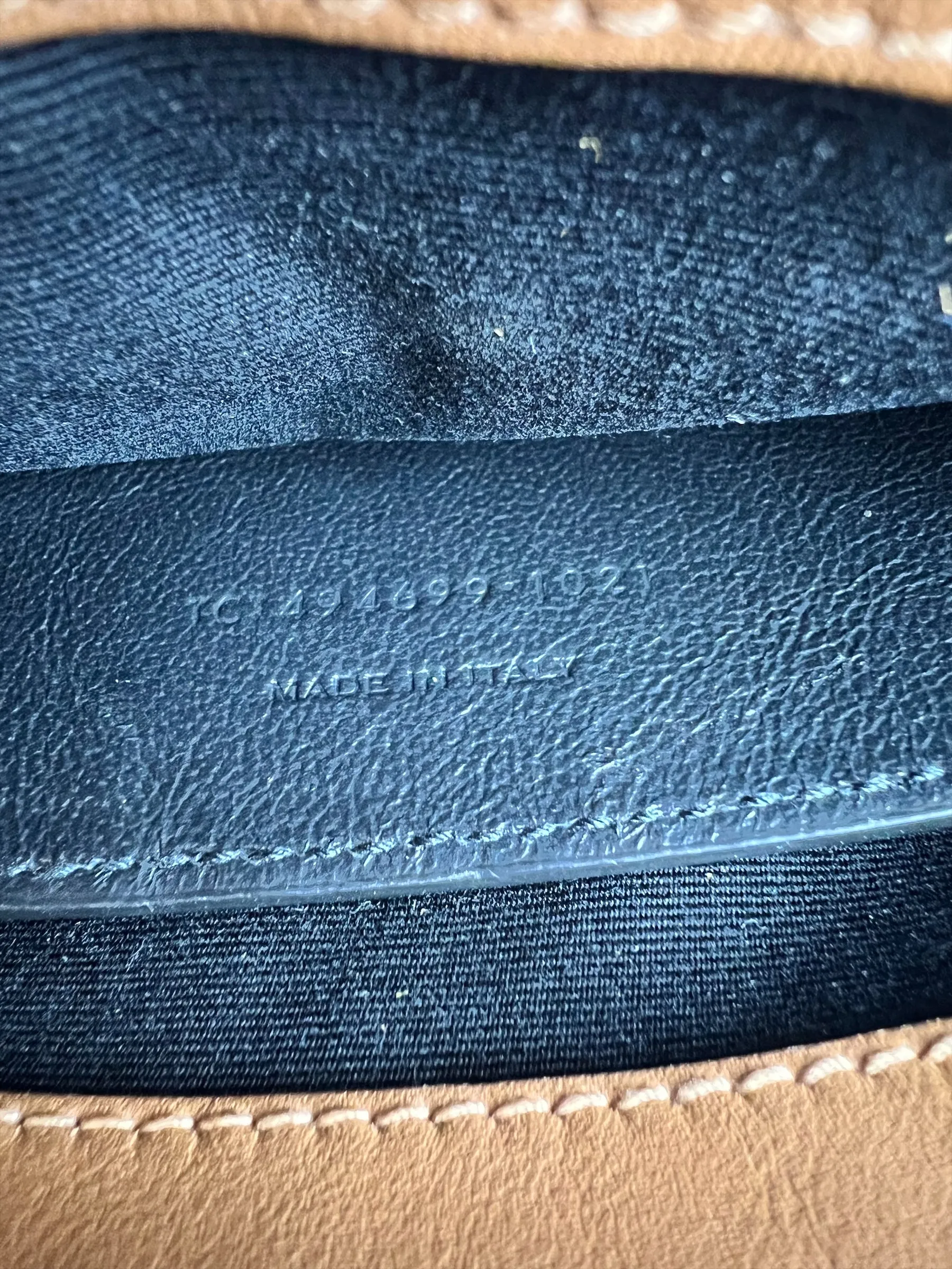 Saint Laurent Small Tan Suede LouLou Crossbody