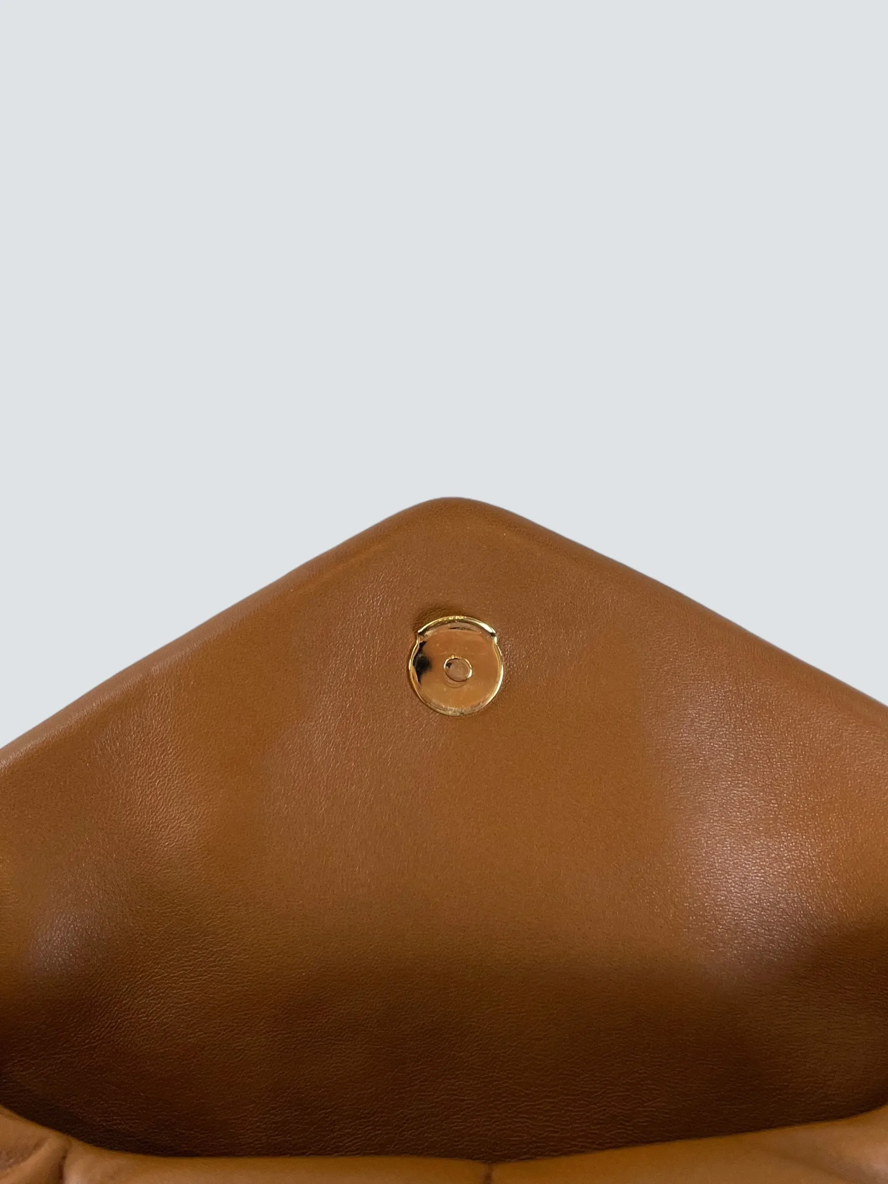 Saint Laurent Tan Nappa Leather Small Puffer Crossbody