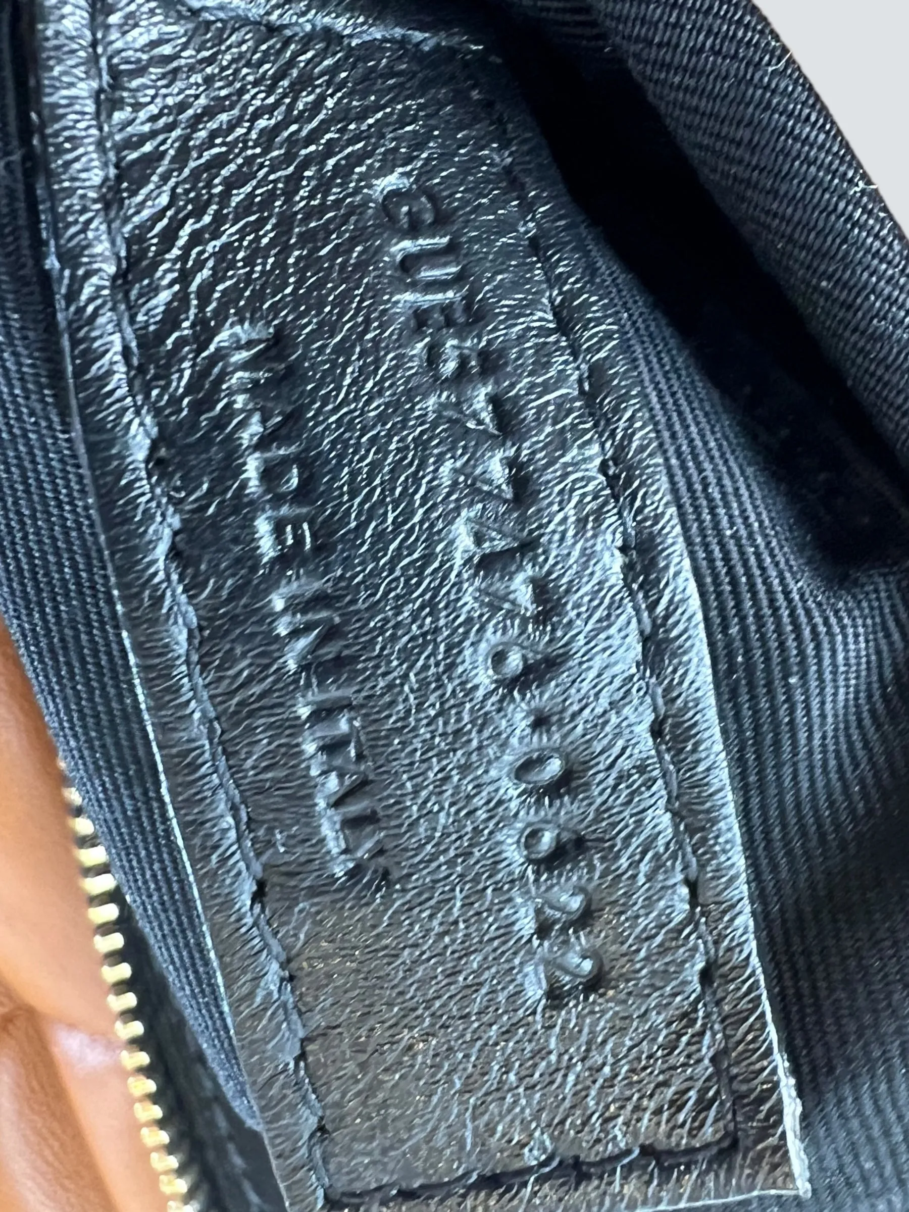 Saint Laurent Tan Nappa Leather Small Puffer Crossbody