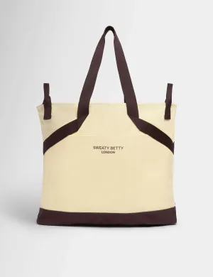 SB Canvas Bucket Bag - Buttercream Yellow