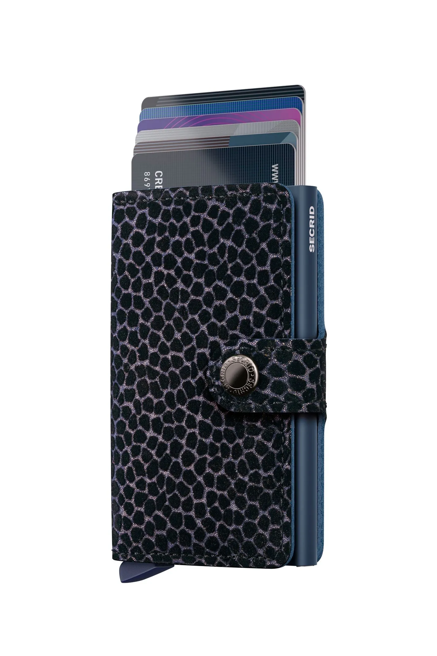 SECRID - Miniwallet Giraffina Blue