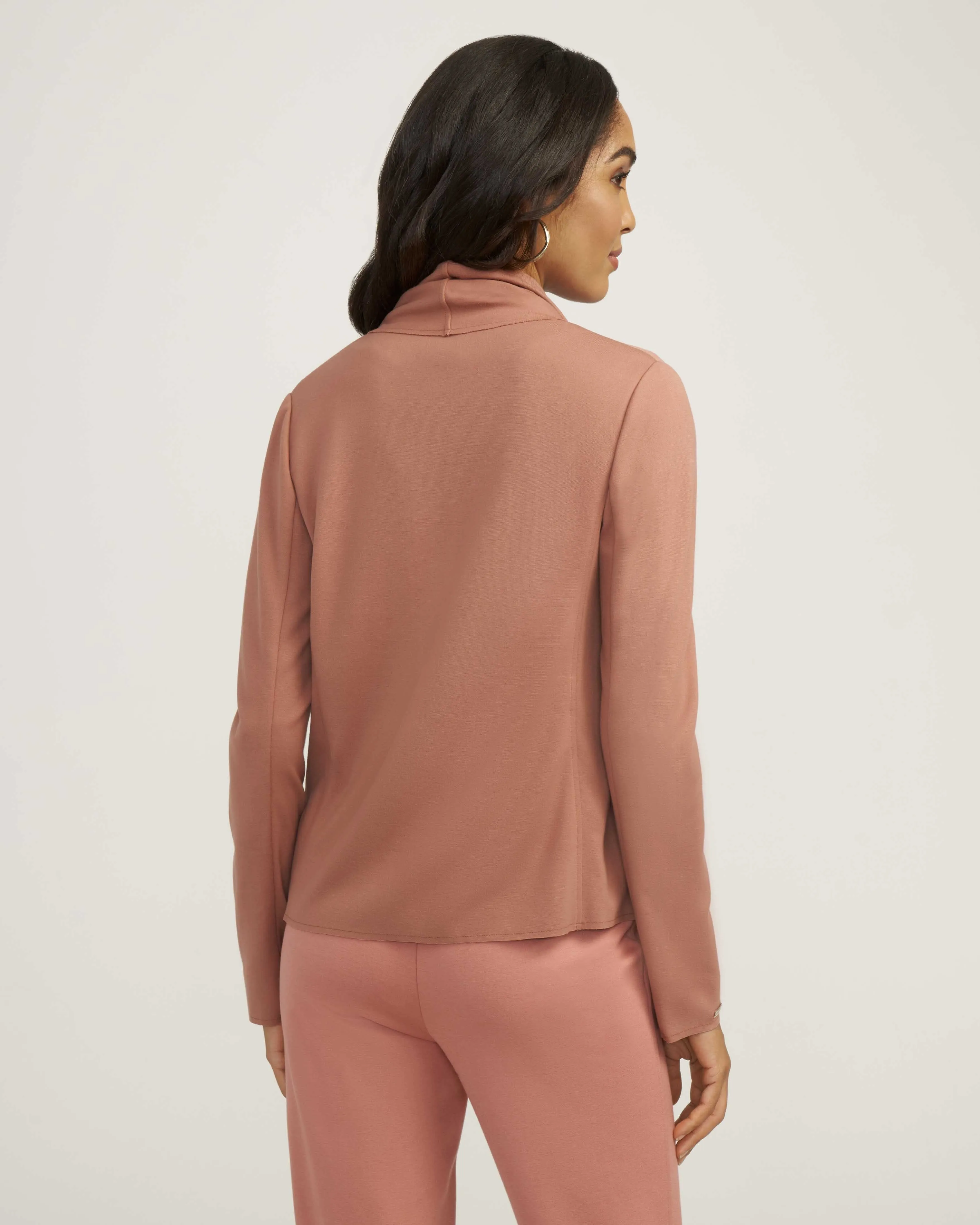 Serenity Knit Drape Front Cardigan- Sale