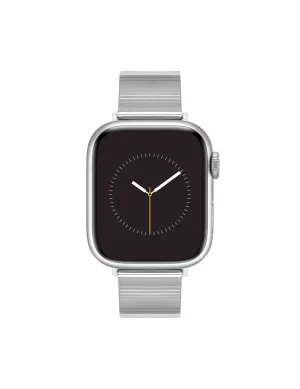 Sleek Stainless Steel Bar Link Band for Apple Watch®