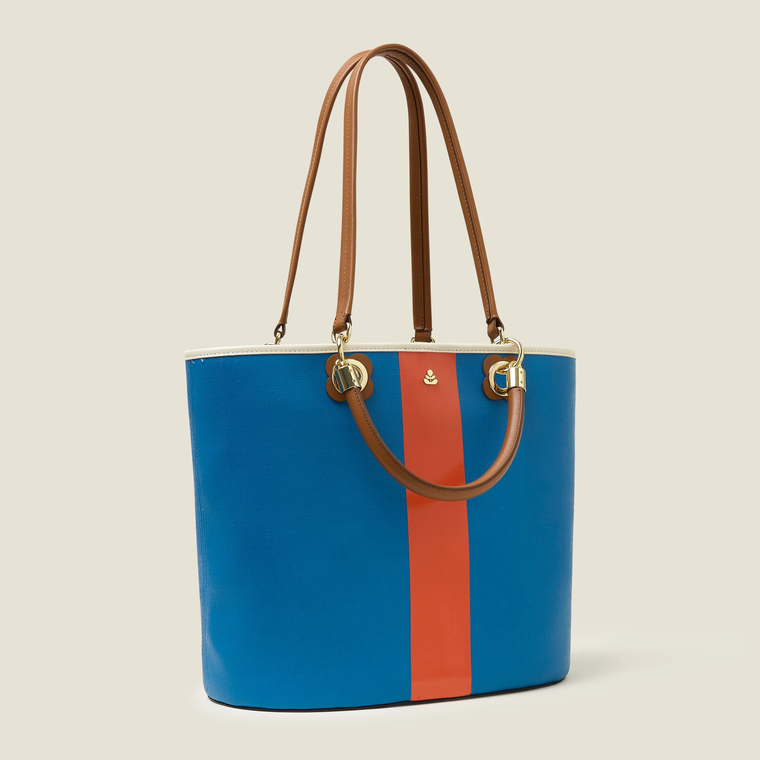 Smile Tote - Colour Block True Blue