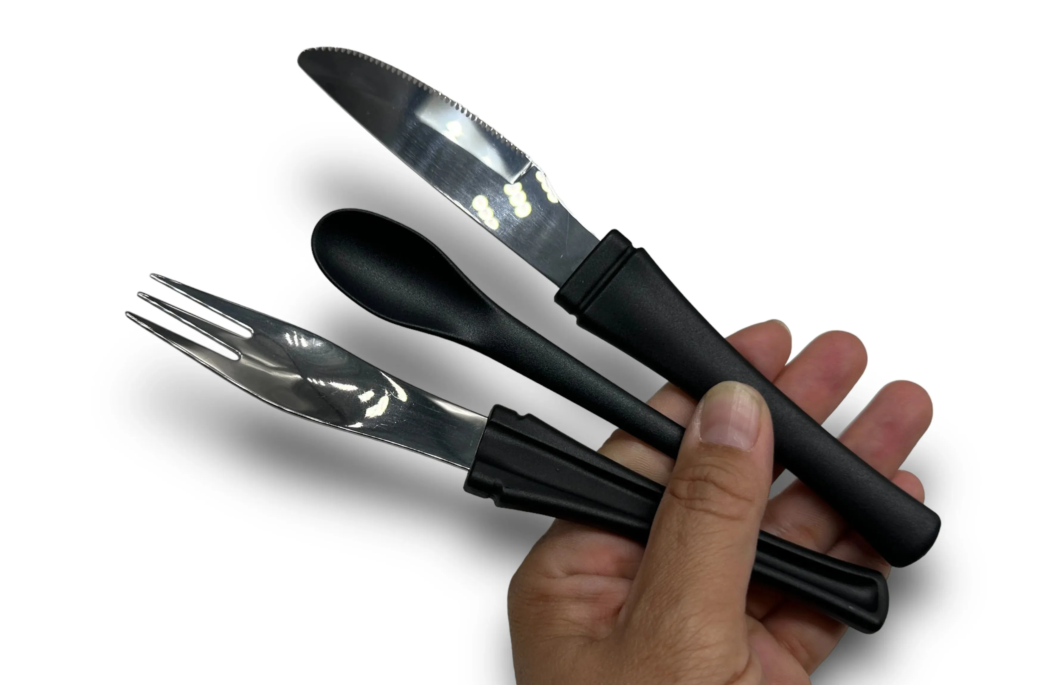 Snack Pack Utensils Kit ( Fork. Spoon. Knife. Salt & Pepper Shaker )