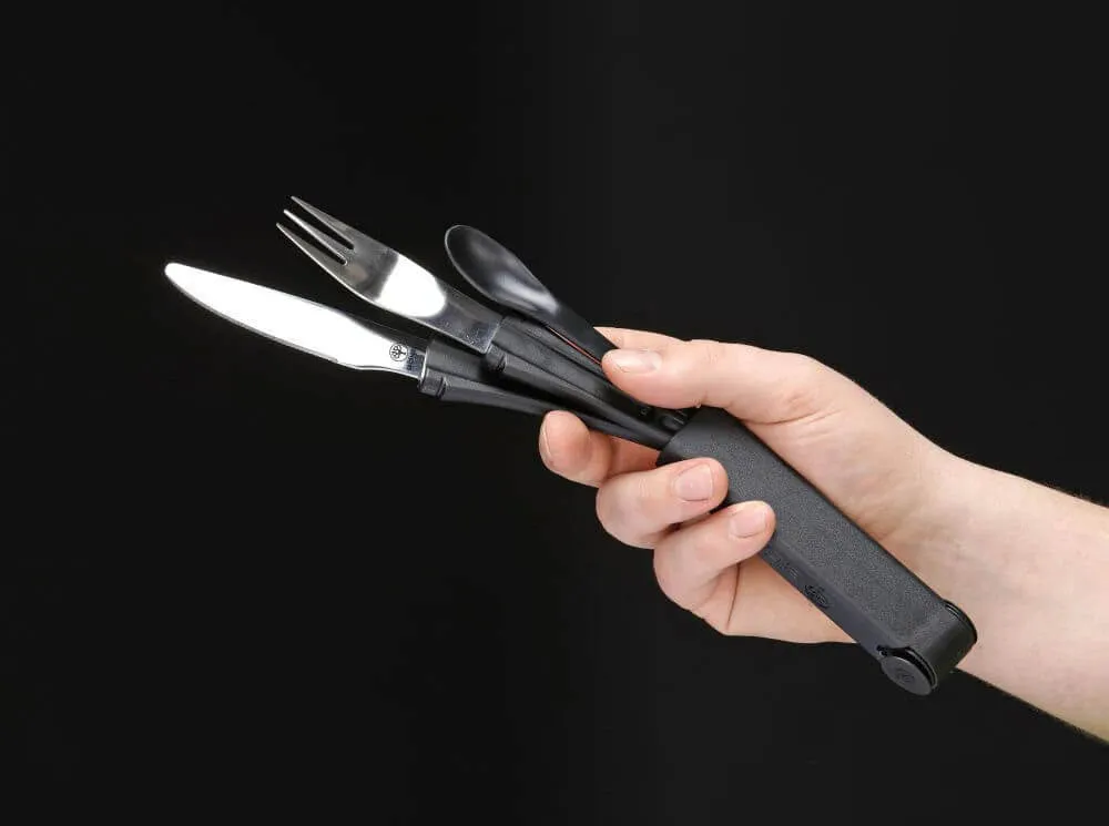 Snack Pack Utensils Kit ( Fork. Spoon. Knife. Salt & Pepper Shaker )