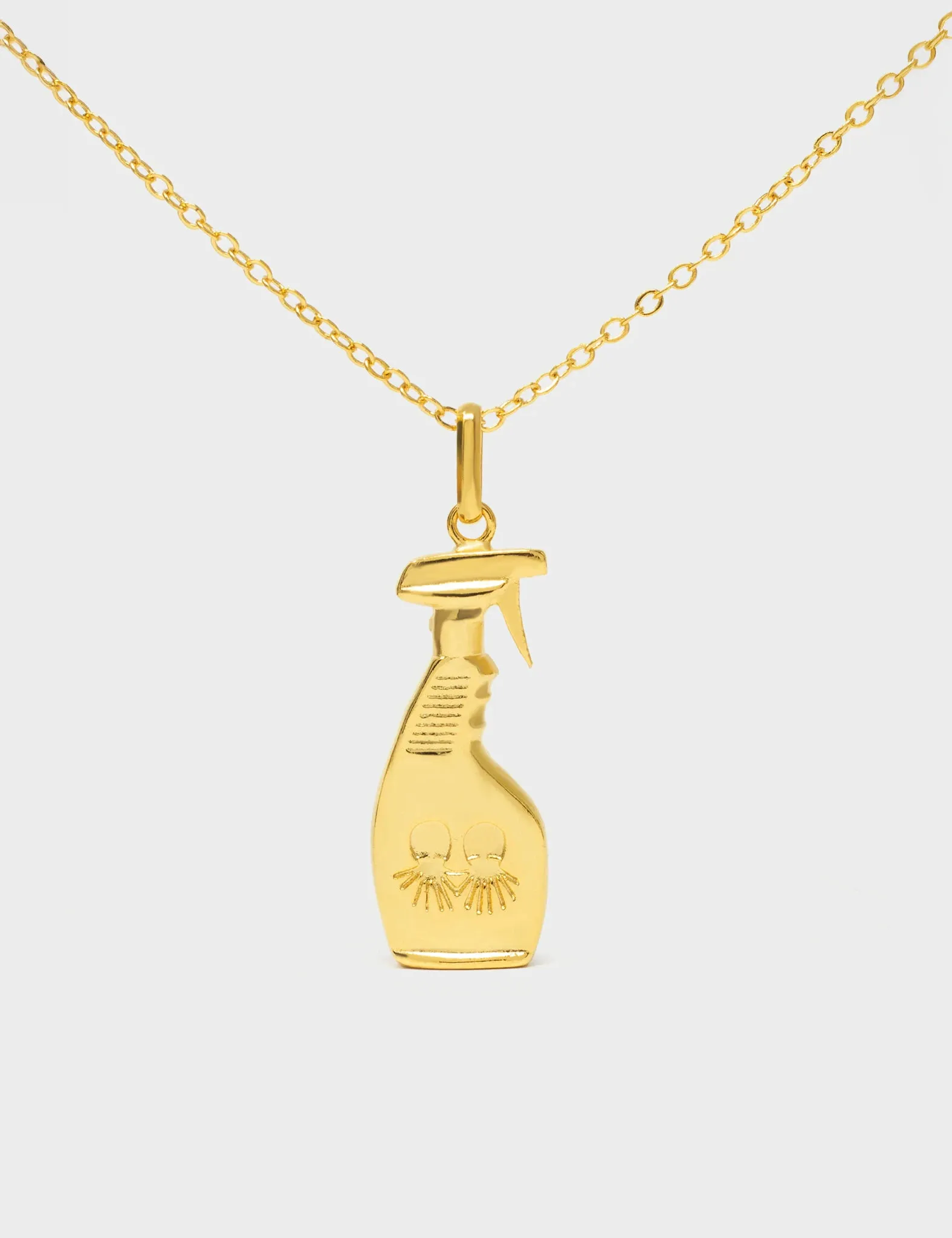 Spritz Love Potion #7 Necklace - Spray Bottle Pendant