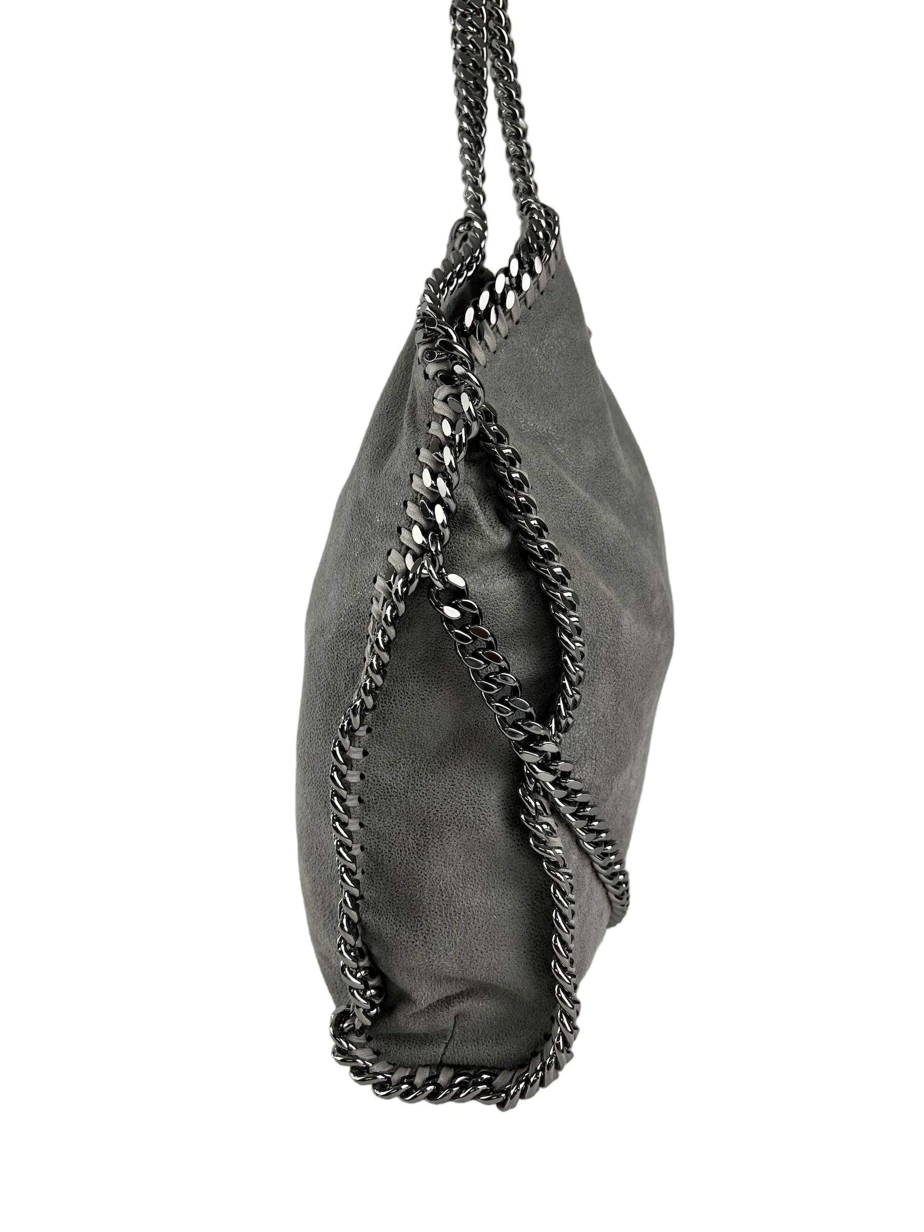 Stella McCartney Grey Faux Leather Falabella Tote