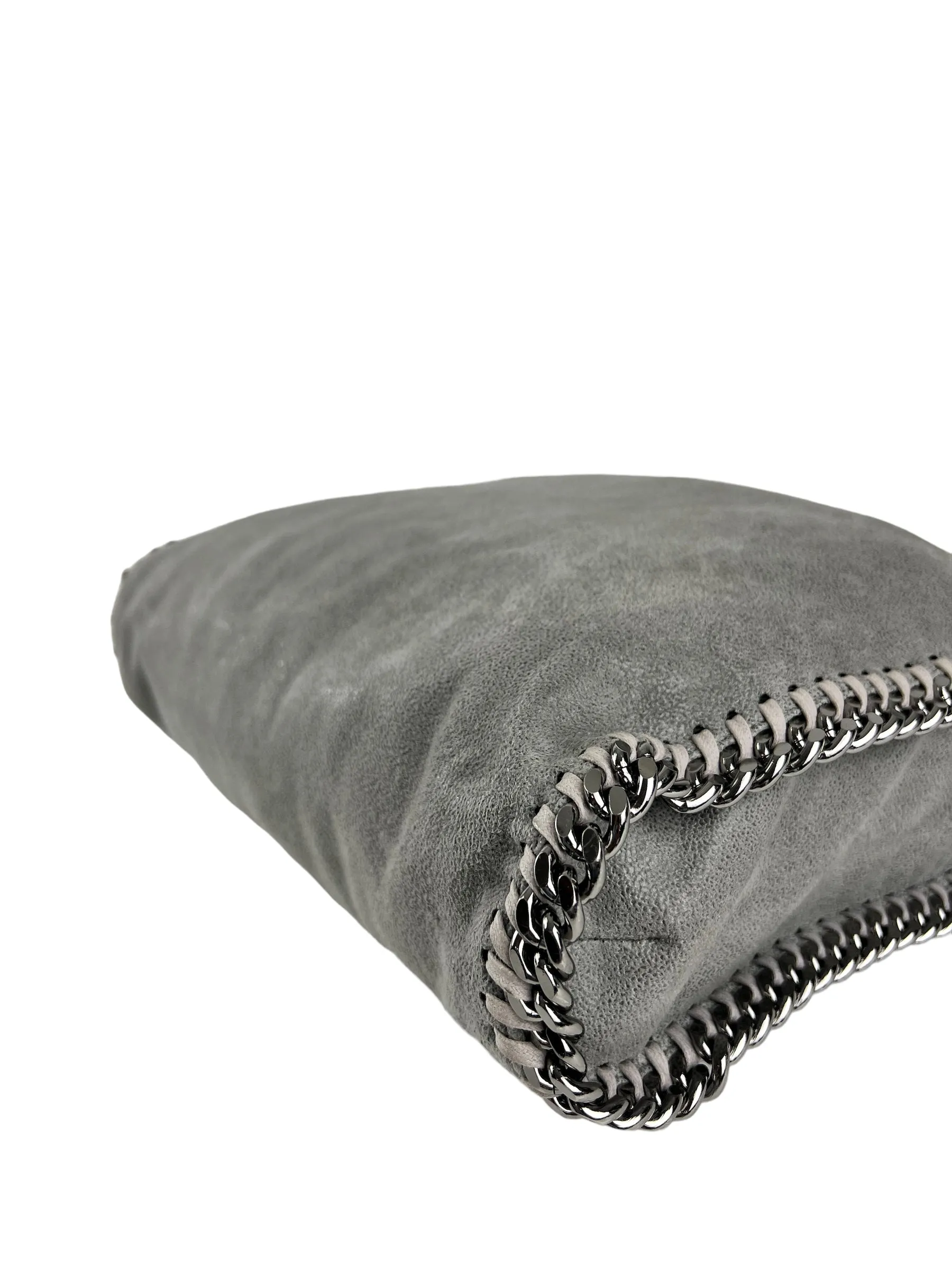 Stella McCartney Grey Faux Leather Falabella Tote