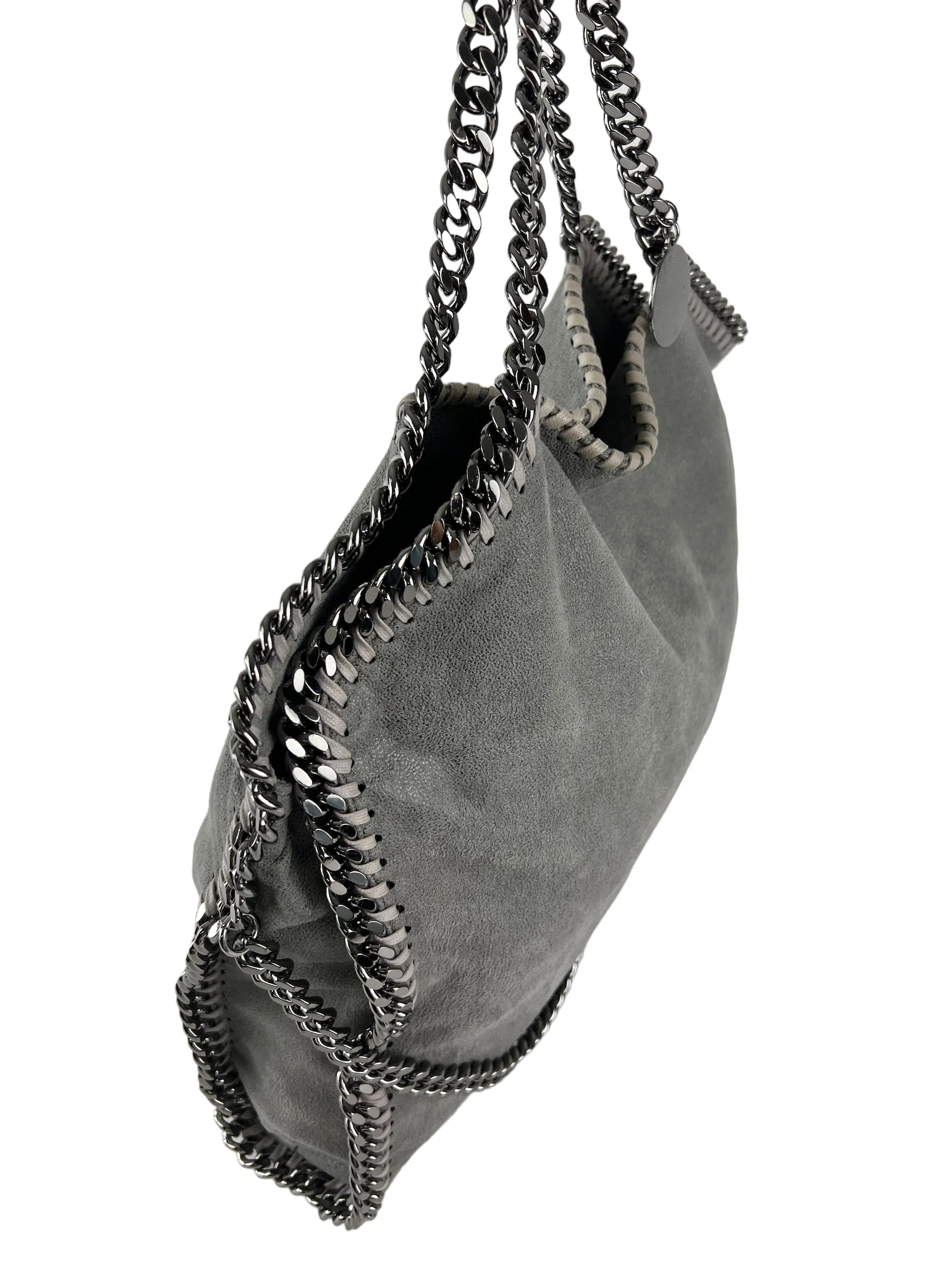 Stella McCartney Grey Faux Leather Falabella Tote