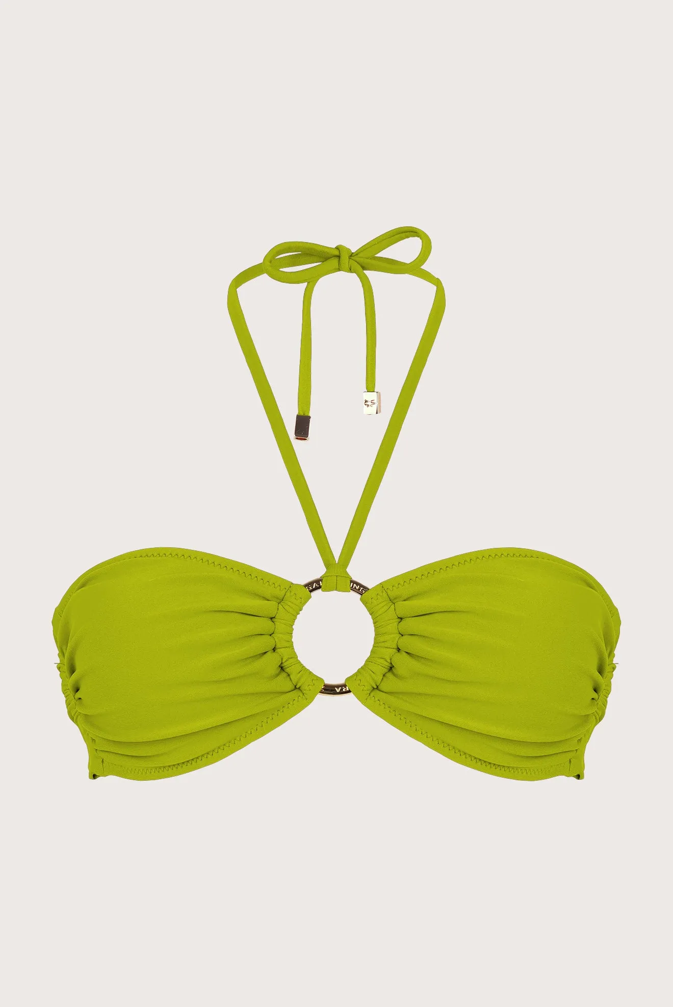 Strapless Bikini Top Joker Green