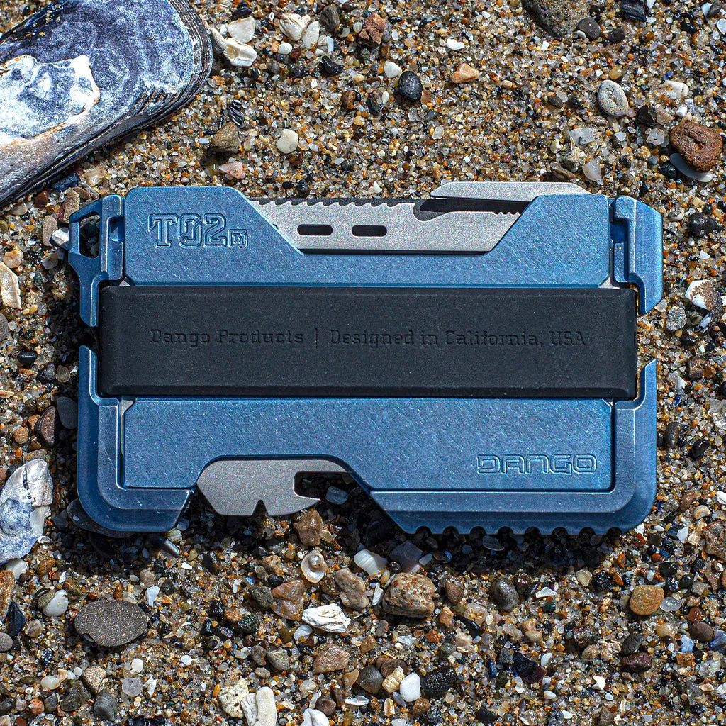 T02 Sky Blue Titanium Wallet Limited Edition