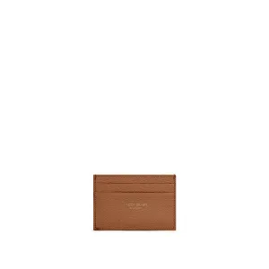 TB Cardholder Stampato - Camel Brown