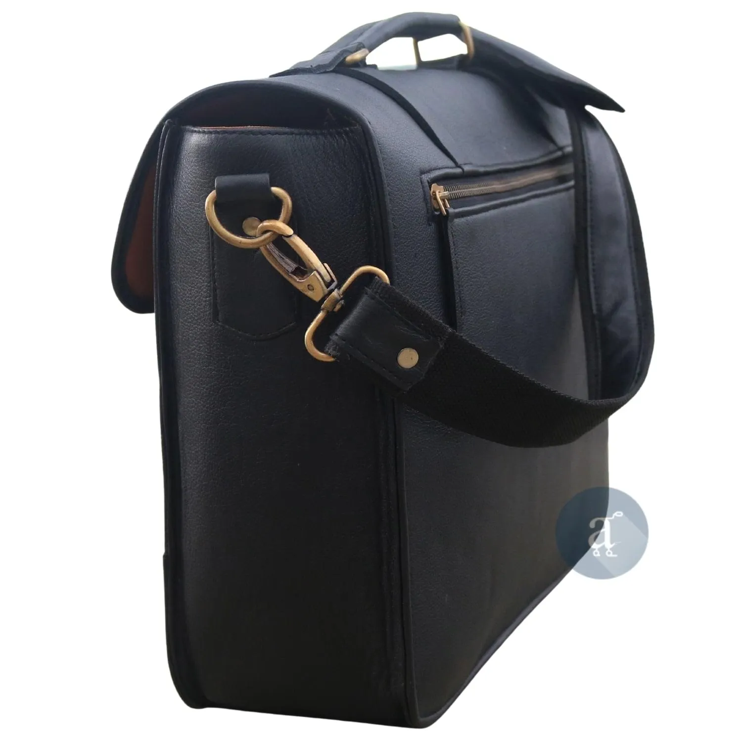 The Carrier Black Laptop Messenger