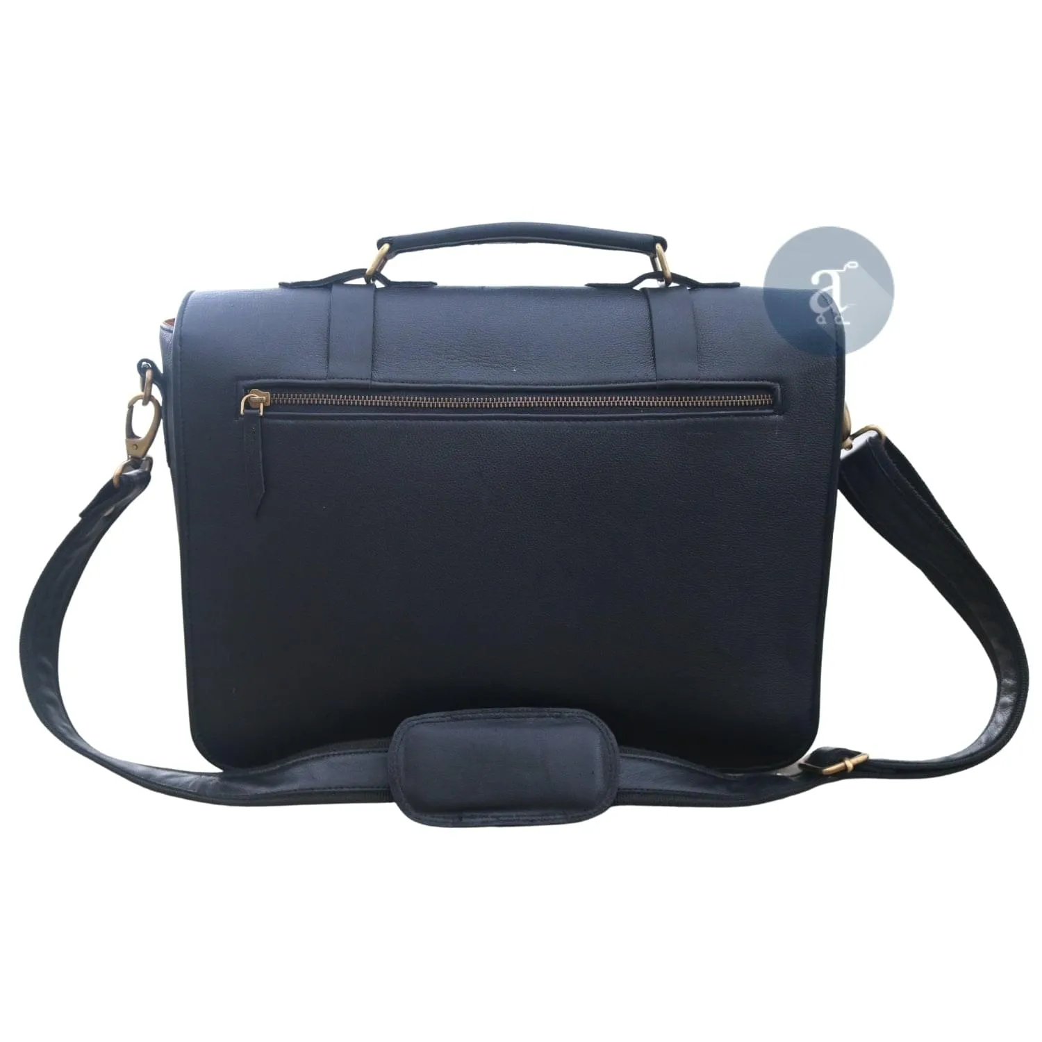 The Carrier Black Laptop Messenger