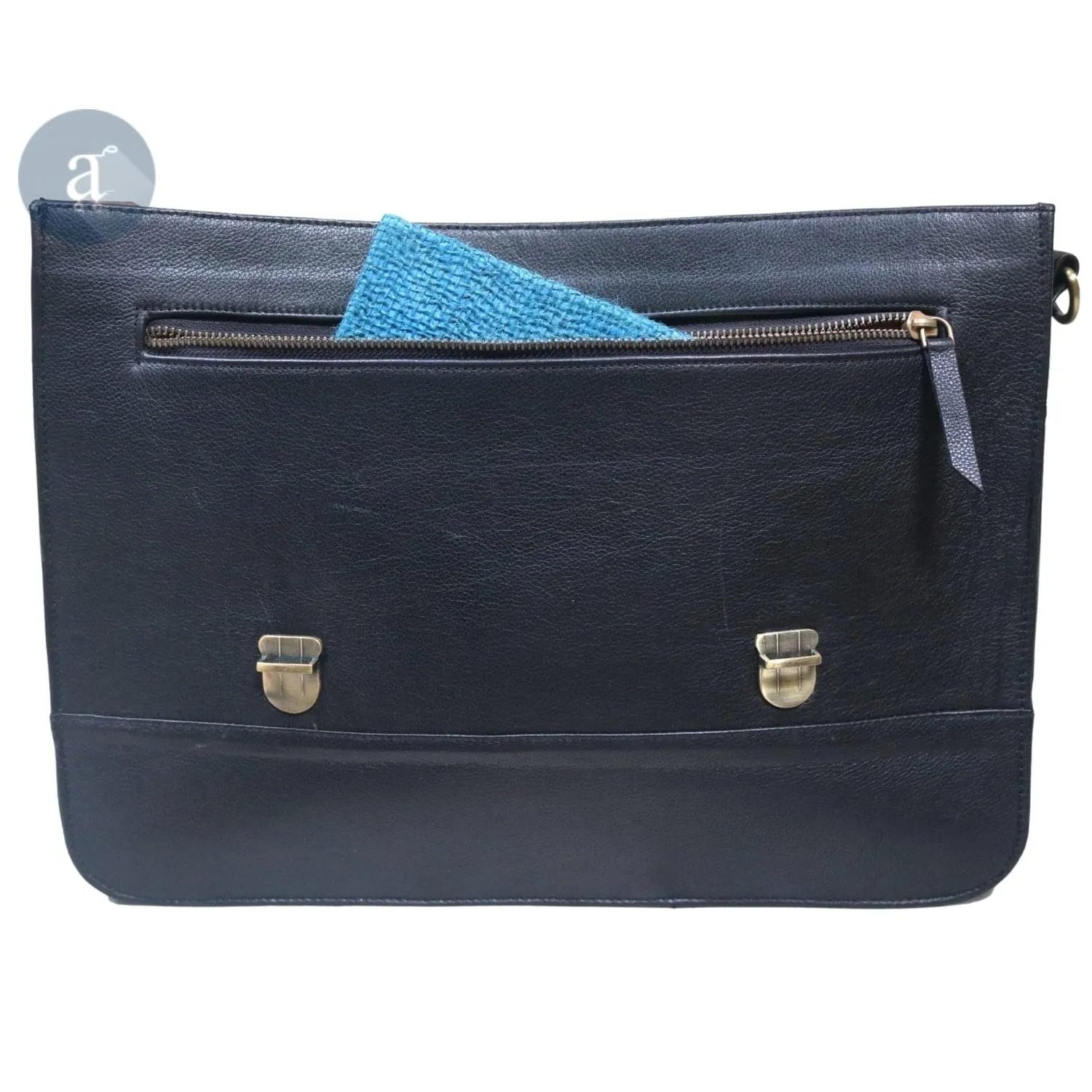 The Carrier Black Laptop Messenger