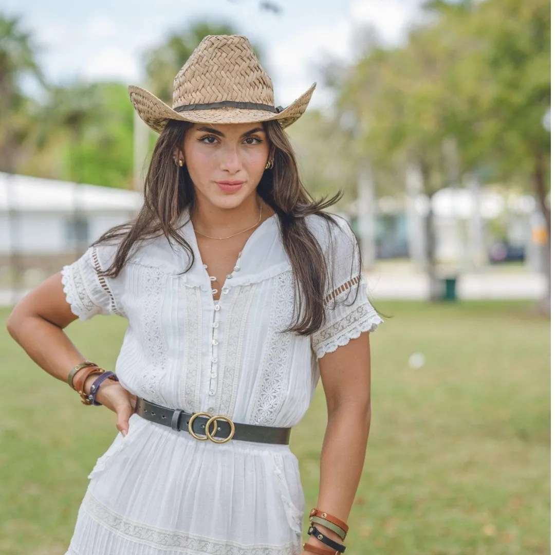The Harmony Buckle Leather Belt