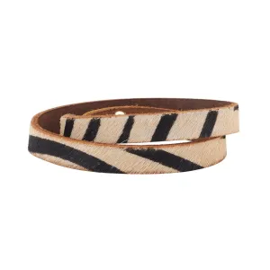 The Zebra Double Wrap Bracelet
