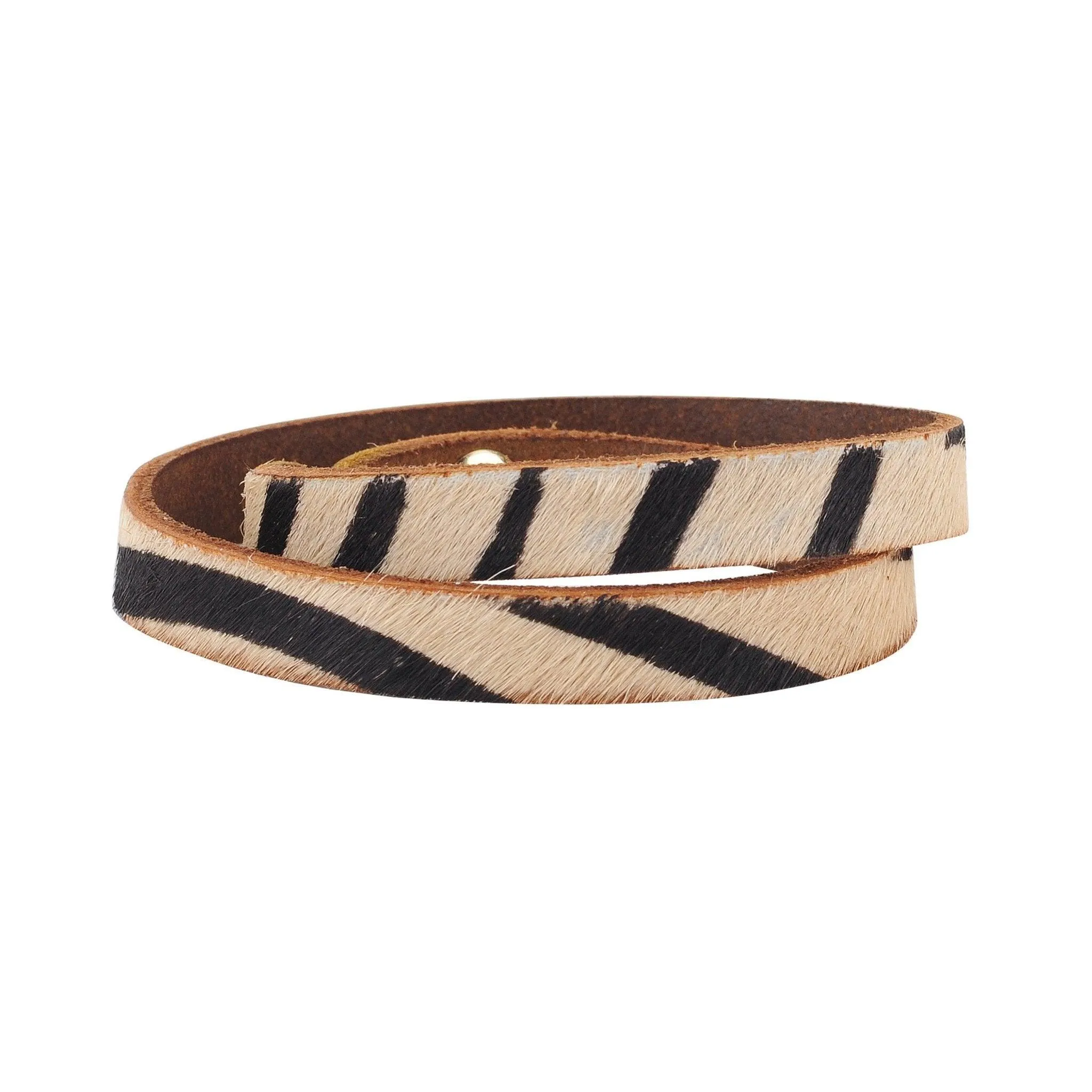 The Zebra Double Wrap Bracelet