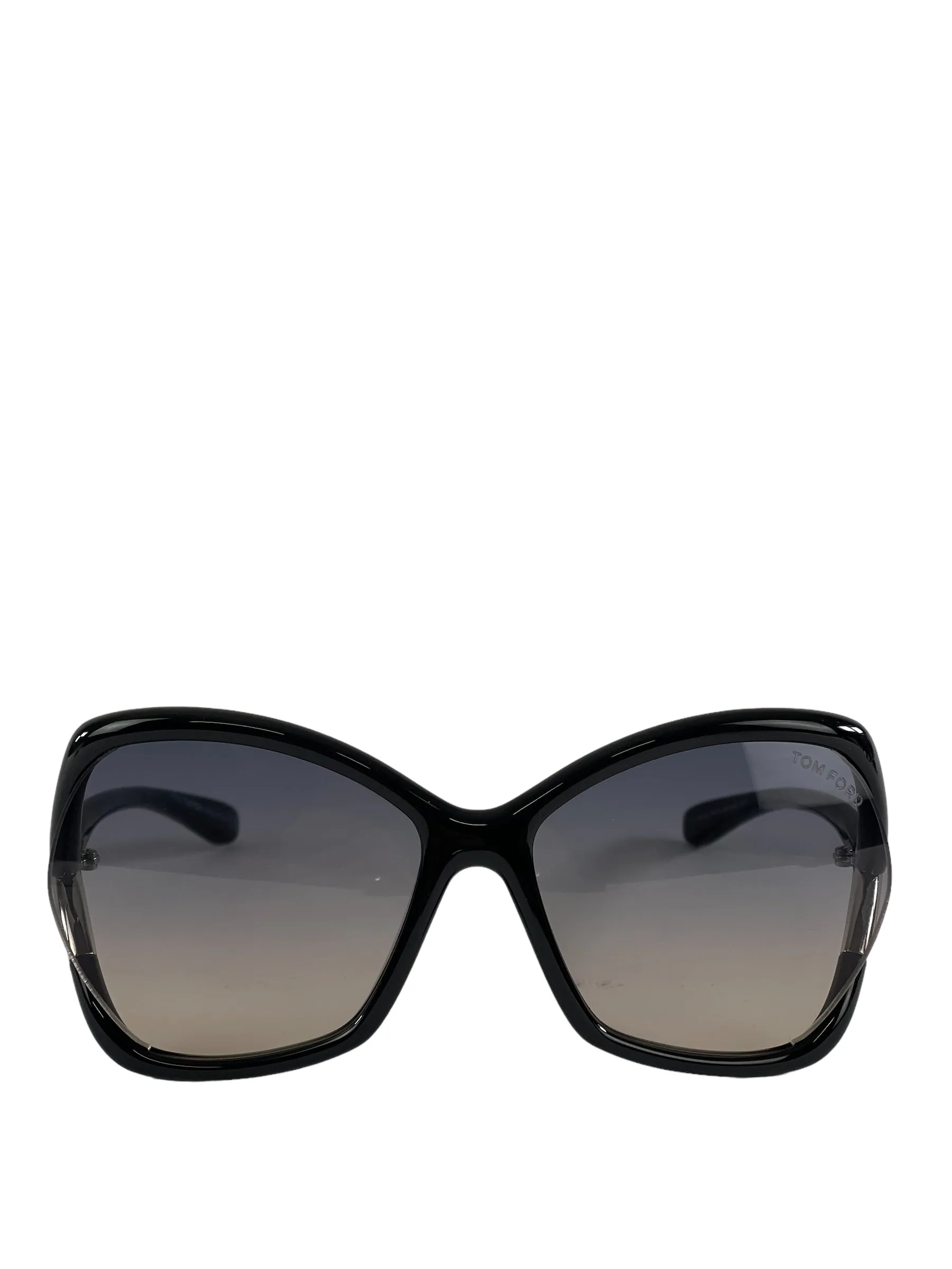 Tom Ford Black Cateye Sunglasses