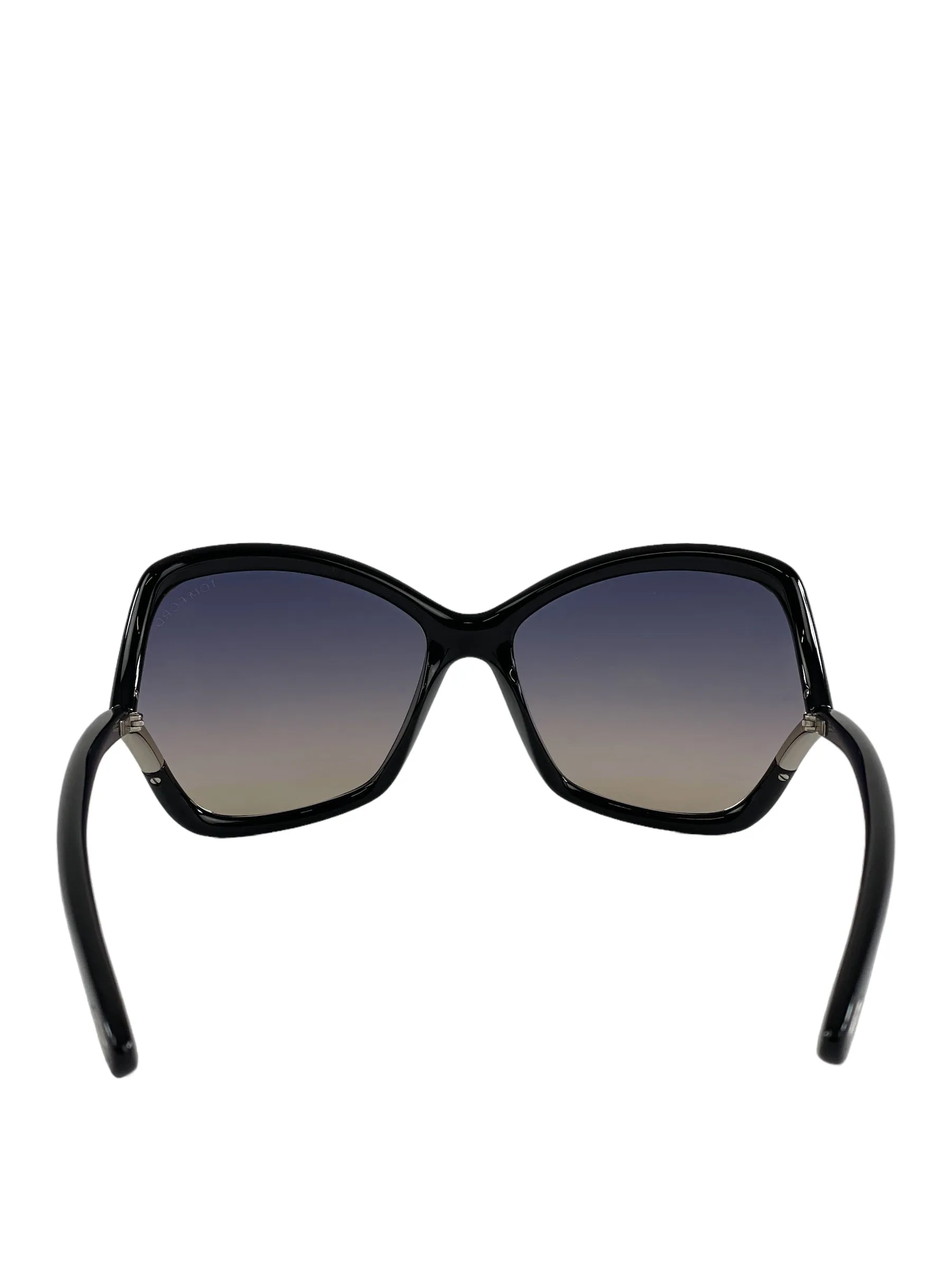 Tom Ford Black Cateye Sunglasses