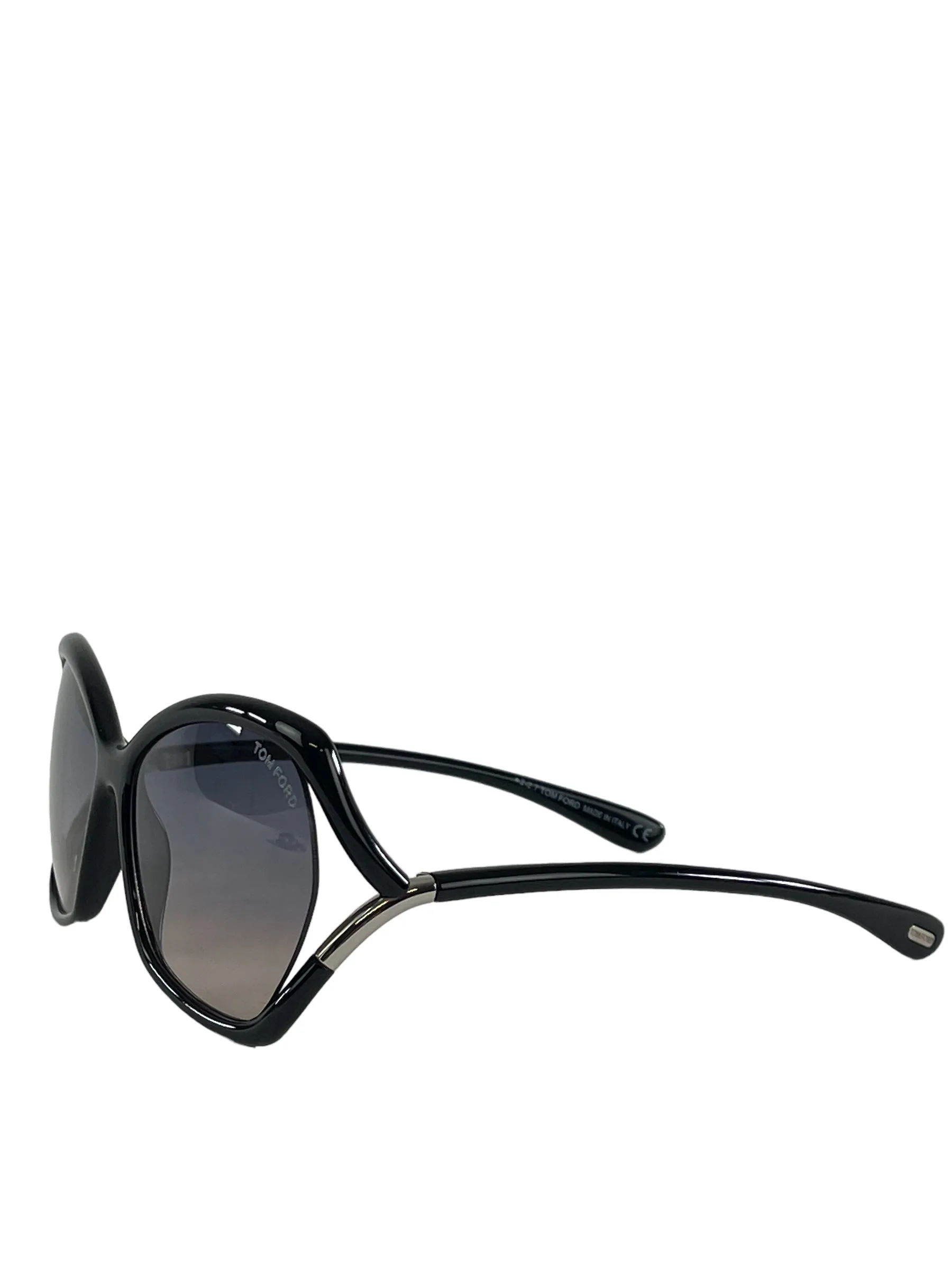 Tom Ford Black Cateye Sunglasses