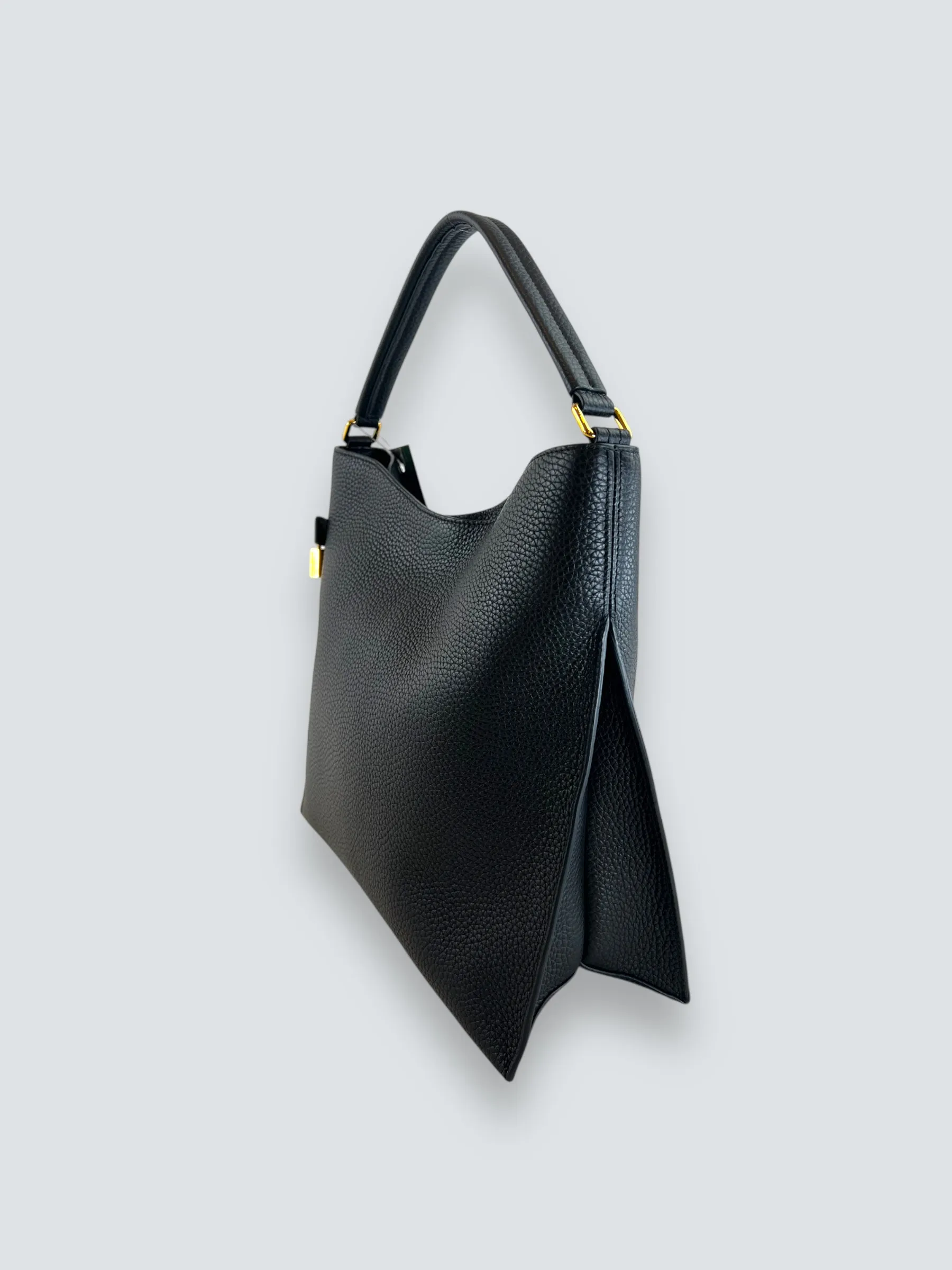 Tom Ford Black Leather Alix Hobo