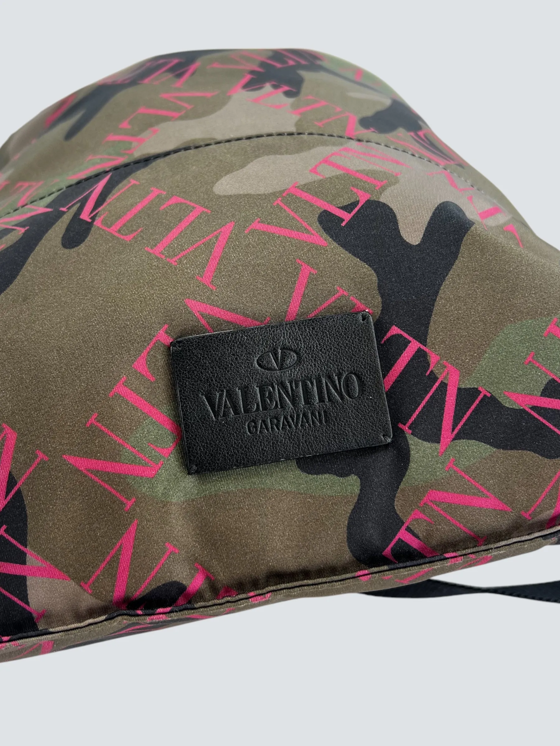 Valentino Nylon Camo Backpack