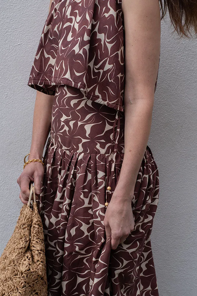 Vanessa Bruno Elysee Brown Skirt