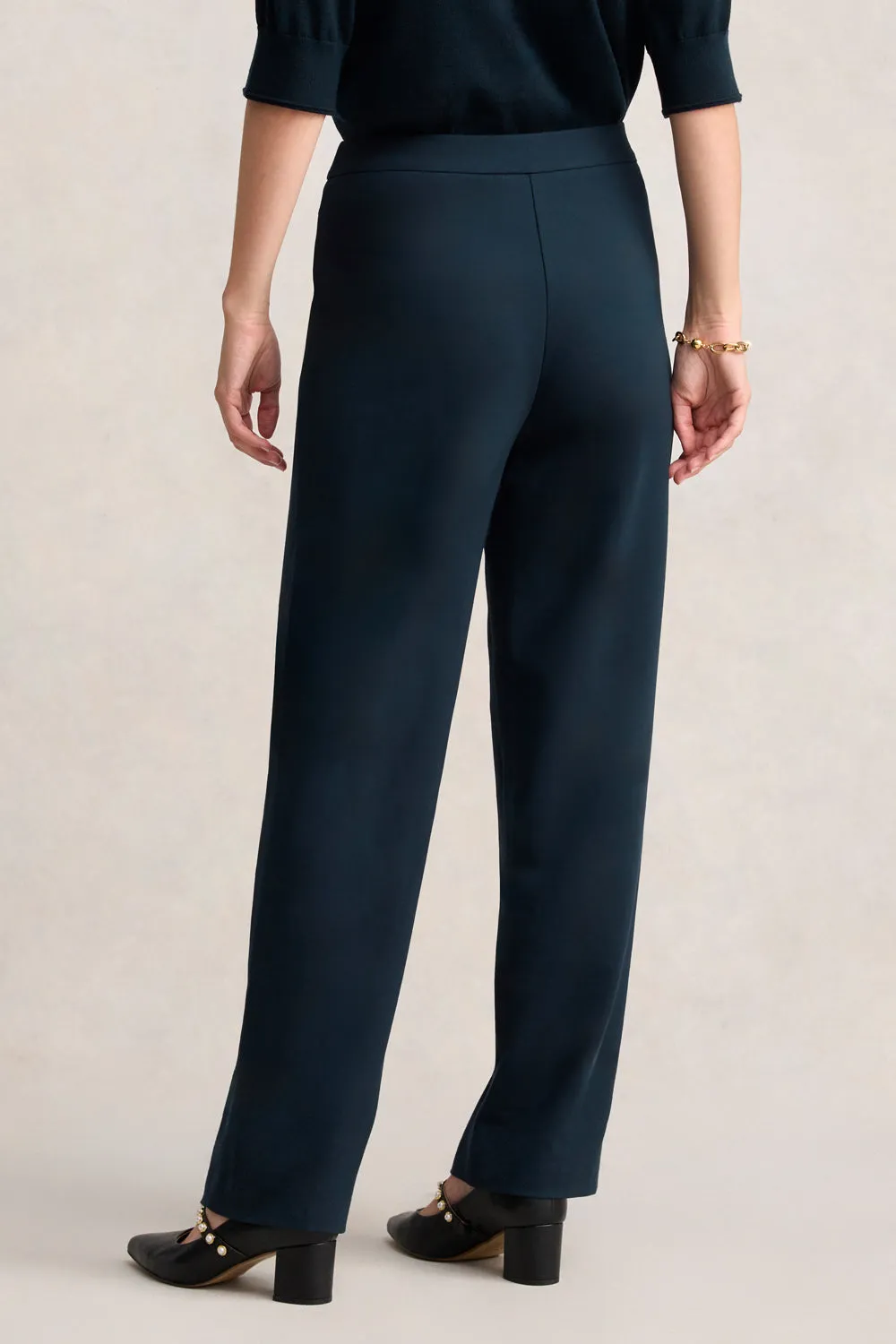 Wide Leg Ponte Pant